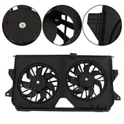 DURAFORCE Fit For Dodge Caravan 2005 2006-2007 4677695AA Radiator Cooling Dual Fan 620042