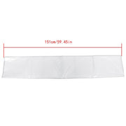 DURAFORCE 10 × 15 FT Polyethylene Greenhouse Film Clear Greenhouse Plastic Sheeting 6 mil