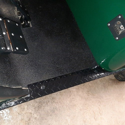 Aluminum Diamond Plate Rocker Panel Side Cover for EZGO TXT Golf Cart 1994-2013