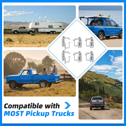 Truck Cap Topper Camper Shell Mounting Clamps