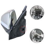DURAFORCE RH Side Mirror Blind Spot Signal Light Chrome 8Pin For Equinox 2018-2022