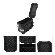 DURAFORCE 36L Motorbike Hard Side Saddlebag Box Trunk Tour with Support Racks 2×Side Case