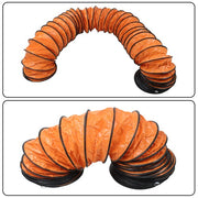 DURAFORCE Industrial Portable Blower Steel Orange 520W 2300CFM 3300RPM 12' 32.8ft Ducting