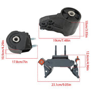 DURAFORCE For Ford F-150 09-10 4.6L 5.4L 3× High Quality Motor & Trans Mount A5731 A5657