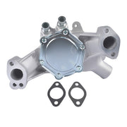 DURAFORCE High-volume Aluminum Long Water Pump Satin Finish for Chevy BBC 396 402 454 502