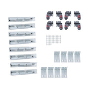 DURAFORCE 4 Pairs Undermount Drawer Slides 12 inch Undermount Soft Close Drawer Slides