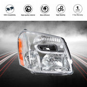 DURAFORCE Headlight Assembly For Chevy Equinox 2005-2009 Headlamps Passenger Side Halogen