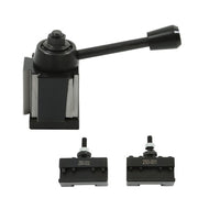 DURAFORCE 3Pcs Tool Post Wedge Type Quick Change Tool Post Swing Up To 8 Inch OXA 250-000