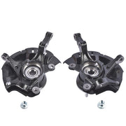 DURAFORCE 2Pcs Front Steering Knuckle Assembly for Dodge Attitude Hyundai Accent 1.4L 1.6L