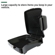 DURAFORCE Chopped Trunk Pack Backrest Rack For Harley Touring Street Road Glide 2014-26