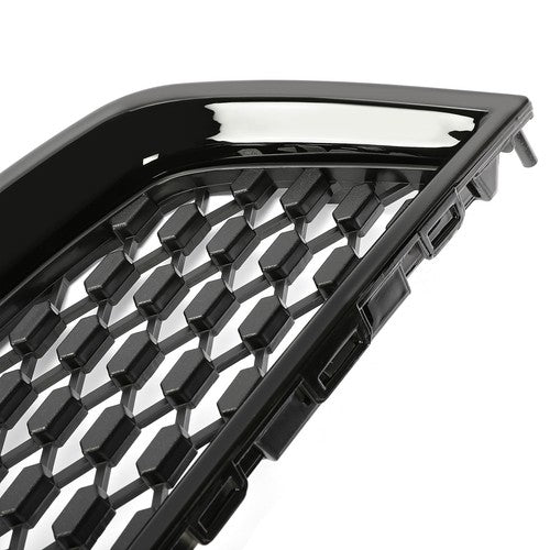 Black Front Upper Bumper Grille Honeycomb For 10-15 Chevy Equinox
