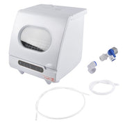 DURAFORCE Compact Countertop Mini Dishwasher 5 Programs Spray & Quick Washing 110V 1200W