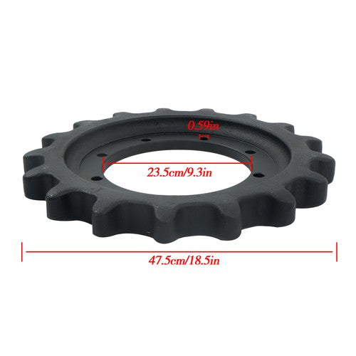 DURAFORCE Drive Sprocket fits New Holland Gehl CA963 /87460888 /Fits Case 87447232