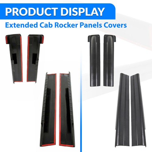 Fits 1999-2006 Silverado GMC Sierra Extended Cab Rocker Panel Covers 14068