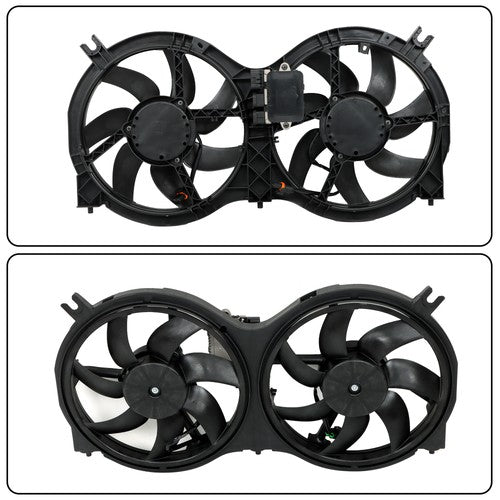 DURAFORCE Fit For 2014-2019 Infiniti QX60 3.5L 2.5L Radiator Cooling Fan W/Control Module