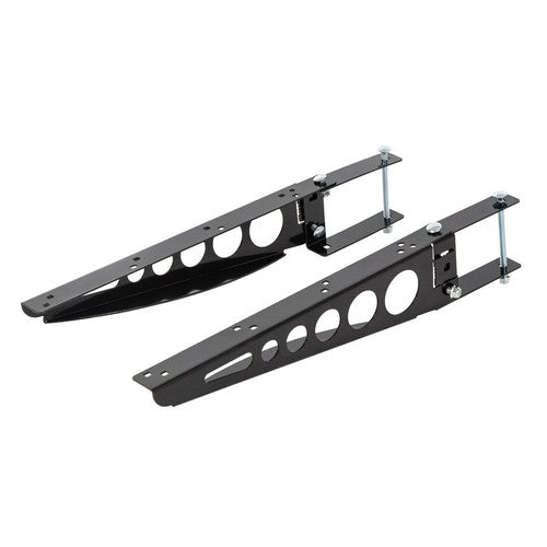 Pair RV 4 Inch Square Rear Bumper Mounting Cargo Carrier Arms Bracket