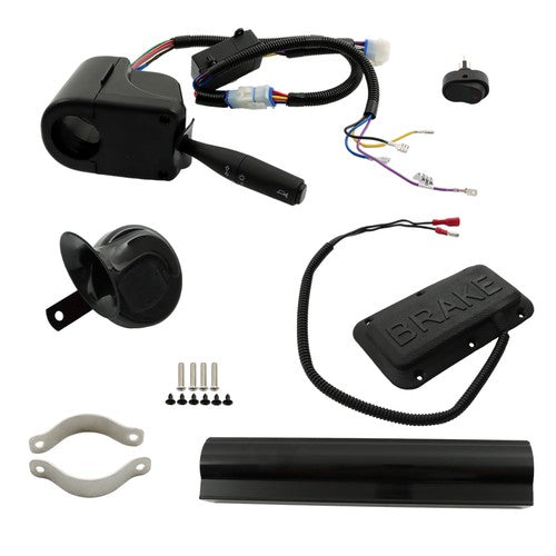 DURAFORCE Golf Cart LED Light Turn Signal Kit W/ Horn Brake Hazard For Club Car Yamaha