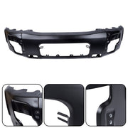 DURAFORCE Bumper Assembly Front Lower Steel Black Split Type For Nissan Titan 2004-2015