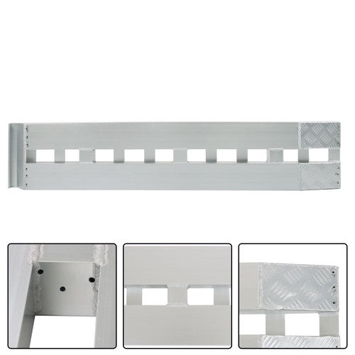 DURAFORCE 60'' x 12'' Ramps 6500Lbs Car Trailer Truck Ramps Hook End Knife 2pcs