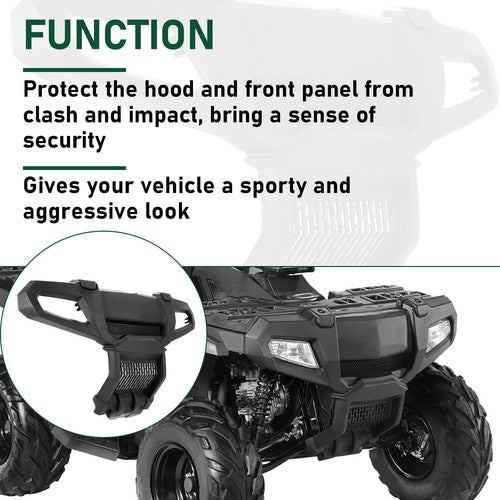 DURAFORCE FRONT BUMPER FACIA GUARD FOR POLARIS SPORTSMAN 90 110 2007-2024 #0453352-070