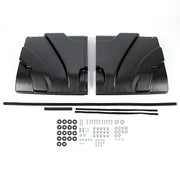 DURAFORCE 2 Pieces Hard Top Roof Black Fit For 2017+ Polaris Ranger XP 1000/ 2013+ XP 900
