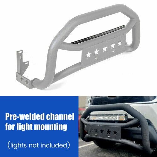 Front Bumper Grille Guard Bull Bar Push For Toyota Tacoma 2005-2015 2016-2023