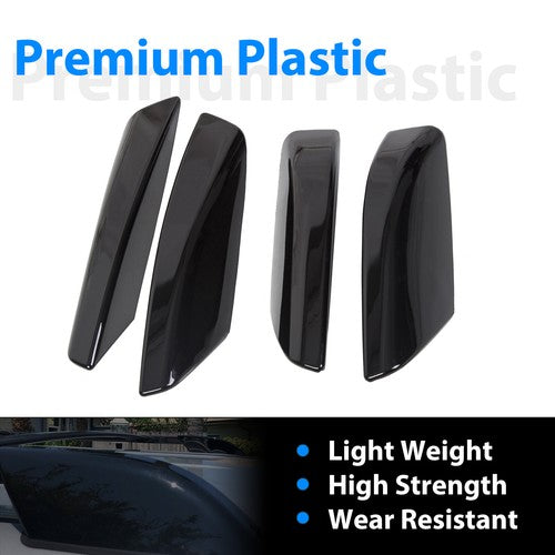 For Toyota 4Runner N210 2003-2009 Roof Rack Rail End Cover Shell Cap 4pcs