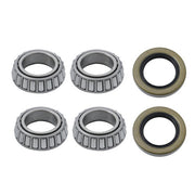 DURAFORCE Black 2 Trailer Idler Hub Kits 5 on 4.5" For 2000 lbs Axle 1-1/16" bearings