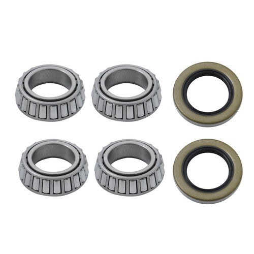 DURAFORCE Black 2 Trailer Idler Hub Kits 5 on 4.5" For 2000 lbs Axle 1-1/16" bearings
