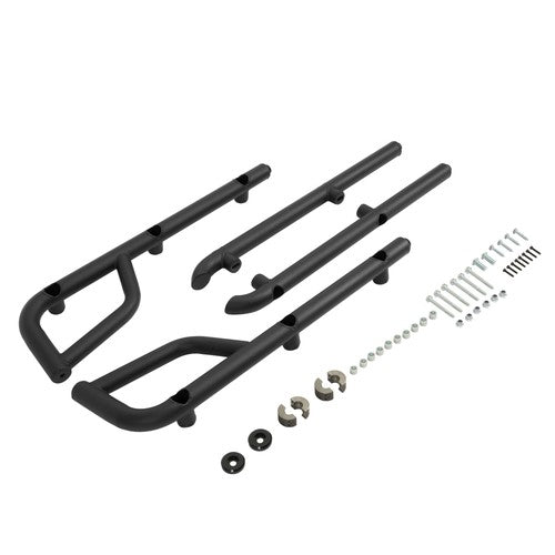 DURAFORCE Powder Coated Heavy Duty Steel Nerf Bars For Kawasaki Mule Pro FXT 2015 Black