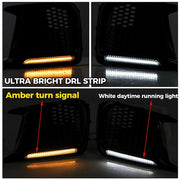 DURAFORCE For 2018-up Subaru WRX STI Sequential/Switchback LED DRL Fog Light Bezels LH&RH