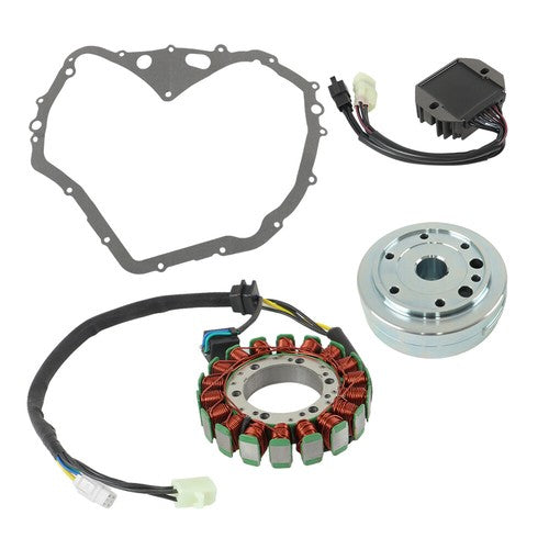 DURAFORCE For Arctic Cat 400 Manual 2003-2008 Flywheel Rotor + Gasket + Stator + Regulator