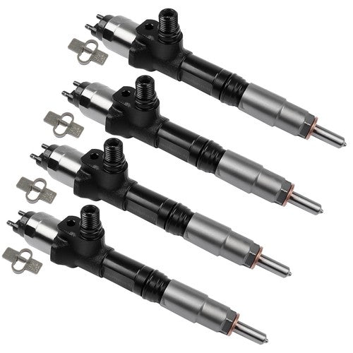 DURAFORCE Ser of 4 Common Rail Fuel Injectors Fits for Kubota V3800 V3800T 3.8L 1J50053052