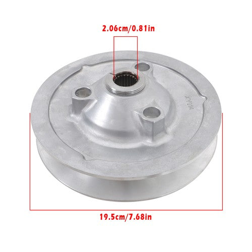 DURAFORCE Secondary Driven Clutch 49094-0019 For Kawasaki Prairie 650 2002-2003