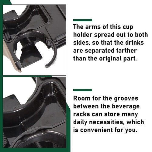 DURAFORCE Tan Dash Cup Holder Parchment For Ford 99-04 2001 F250 F350 F450 #YC3Z2513560CAB