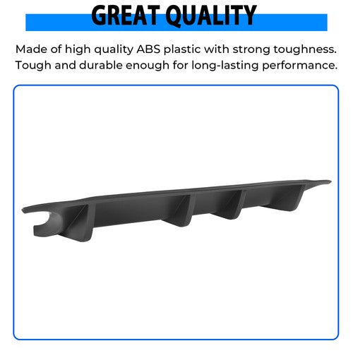Nissan Maxima 09-2015 7th Gen 4Door Rear Lower Bumper Lip Diffuser Splitter