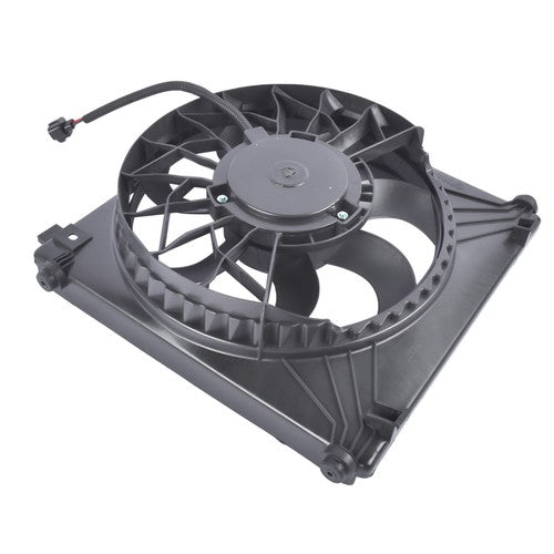 DURAFORCE Engine Radiator Cooling Fan Assembly with Shroud Left for Tesla Model S 2012-20