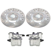 DURAFORCE New For Yamaha Big Bear 350 400 YFM350/400 Front Brake Calipers & Disc Rotors