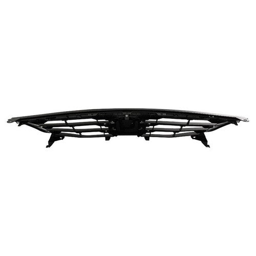 DURAFORCE For 2011 2012 Honda Accord Front Bumper Upper Gloss Black Mesh Grill Grille