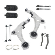DURAFORCE For Nissan Altima 2007-2012 Suspension Control Arms Tie Rod Ends Sway Bar Kit