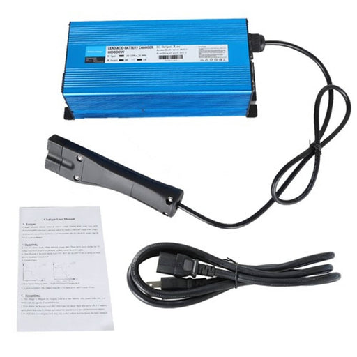 DURAFORCE 48 Volt 10Amp Golf Cart Battery Charger With Trickle Charge For E-Z-Go RXV TXT