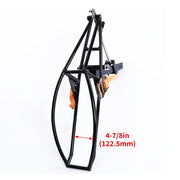 DURAFORCE 1000 lbs Motorcycle Receiver Hitch Hauler Trailer Tow Dolly Rack Carrier