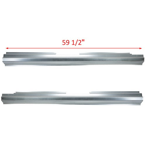 Outer Rocker Panels Slip-On Pair For Jeep Wagoneer Comanche 2dr 1984-96
