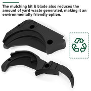 DURAFORCE For John Deere 54C 54X 54D 54" Lawn Mower Mulching Attachment w/ Blades #BM20827