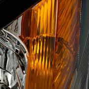 DURAFORCE Headlight Black For Toyota Prius 2006 2007 2008 2009 Headlamp Left+Right Side
