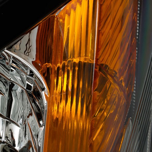DURAFORCE Headlight Black For Toyota Prius 2006 2007 2008 2009 Headlamp Left+Right Side