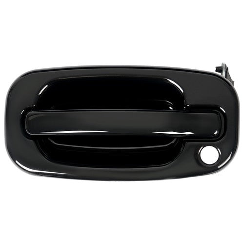 2Pc Front Outer Door Handle Set for Chevy Silverado 1500 1999-2007 Glossy Black
