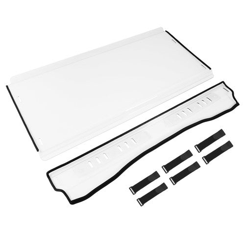3 In 1 Flip Front Clear Windshield Vented For Kawasaki Mule Pro FXT