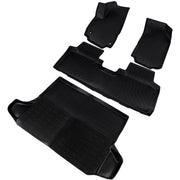 DURAFORCE Floor Mats + Cargo Trunk Mat Set for Chevy Equinox GMC Terrain 1.5L 2018-2024
