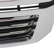 DURAFORCE Chrome Fit For Chevy Tahoe/Suburban LTZ 2015-2020 GM1200704 Front Upper Grille